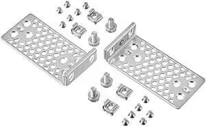 MokerLink Metal Rack Mount Ear for 17.3 inch Switches, Compatible for Cisco 2960X 2960XR 3650 3850 Network Switch