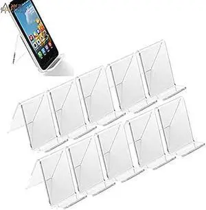 10x Mobile Phone Display Holder Cellphone Stand Retail Show Rack Mounts Acrylic