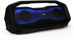 Altec Lansing Rockbox XL 2.0 Portable Bluetooth Wireless Speakers with Led Lights, IP67 Waterproof and Durable for Outdoor, 20 Hours Battery with App Control Altec Lansing Rockbox XL 2.0 Portable Bluetooth Wireless Speakers with Led Lights, IP67 Waterproof and Durable for Outdoor, 20 Hours Battery with App Control