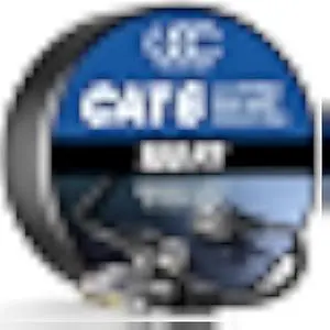 Ultra Clarity Cables Cat 6 Ethernet Cable 100 ft, Outdoor&Indoor 10Gbps Ethernet Cable, High Speed Cat6 Cable RJ45 LAN Internet Cable for Computer, Router, Modem, PS4/5, Xbox, Gaming - Black