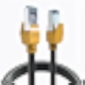 Cat 8 Ethernet Cable 20 ft,Heavy Duty High Speed Internet Network Cable, Professional LAN Cord, 26AWG, 2000Mhz 40Gbps with RJ45 Connector for Router/Gaming,Shielded in Wall,Indoor&Outdoor