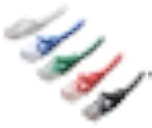 Cable Matters 10Gbps 5-Color Combo Snagless Cat 6 Ethernet Cable - 7ft, Cat 6 Cable, Cat6 Cord, Ethernet Cord, Multicolored (Black, Blue, White, Green, Red)