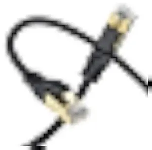 Outdoor Ethernet Cable 60 ft, Heavy Duty Cat 8 Ethernet Cable Internet Cable LAN Cable High Speed Ethernet Cables - Faster Than Cat7/Cat 6e Ethernet Cable