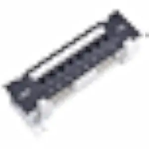 Yankok [CAT6 8 Port Patch Panel Unshielded with Coded T568A/B Wiring for RJ45 Network Cables Rack/Wall Mount 1U (Come with Bracket & Mini Punch Down Tool)