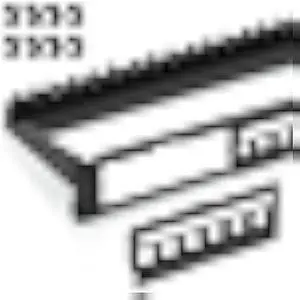 Everest 24 Port Keystone Patch Panel (4-Pack) - Removable 6-Port Panels - Use with Slim Profile Keystones ONLY (Wider Jacks May not fit Side by Side) - 8 Blank Keystone Jack Inserts Included