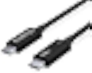 Plugable Thunderbolt 3 Cable 40Gbps Supports 100W (20V, 5A) Charging, 2.6ft / 80cm Thunderbolt-Certified USB C Compatible - Driverless
