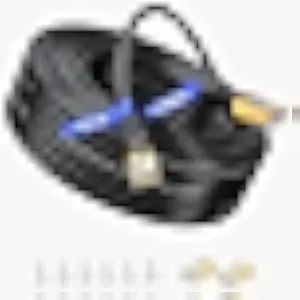 Cat 8 Ethernet Cable 50 ft,High Speed Internet Network Cable with Gold Plated RJ45 Connector,Outdoor and Indoor Professional Lan Cable,Heavy Duty 40Gbps 2000Mhz SFTP Patch Cord,for all RJ45 Device