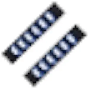 VFLTOOL 2PCS 6 Duplex LC Adapters LGX Footprint Fiber Patch Panel Loaded 12 Fiber Ports Couplers Enclosure - LC UPC Blue Compatible with SingleMode Multimode|1.25G/10GB OS1-2/OM1-3