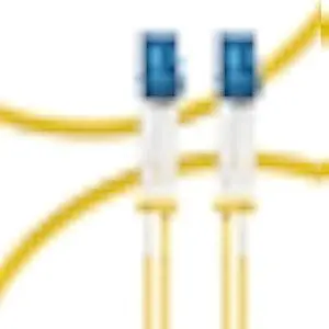 FLYPROFiber- 1M/3ft OS2 LC to LC Fiber Patch Cable | Length Options: 0.2m-300m | 1G/10GB Single Mode Duplex 9/125um SMF Fiber Optic Cable Cord LSZH 1Meter(3ft), 4pack