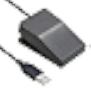 iKKEGOL USB Foot Pedal, USB Single Foot Switch Game Control, One Key Programmable Footswitch Map Mouse Keyboard for Video Game Push to Talk, Transcription HID