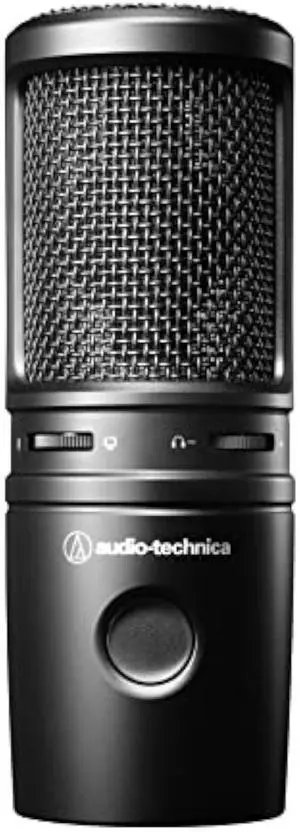 Audio-Technica AT2020USB-X Cardioid Condenser USB Microphone, Black Audio-Technica AT2020USB-X Cardioid Condenser USB Microphone, Black