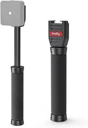SMALLRIG Interview Mic Handle, Stretchable Mic Handle for RODE Go, for DJI, for Hollyland Lark 150, for Synco G1/A2 and Other Lavalier Microphones with Cold Shoe 3182 SMALLRIG Interview Mic Handle, Stretchable Mic Handle for RODE Go, for DJI, for Hollyland Lark 150, for Synco G1/A2 and Other Lavalier Microphones with Cold Shoe 3182