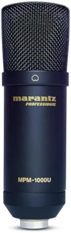 Marantz Professional MPM-1000U - Studio Condenser USB Microphone for DAW Recording and Podcasting (14mm/USB Out)