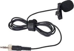COMICA Lavalier Microphone, CVM-M-O1 Omnidirectional Lapel Microphone for Sennheiser, and Other Wireless Lavalier Transmitter, Clip-on Lav Mic for DSLR Camera Video Recording Interview(3.94ft)