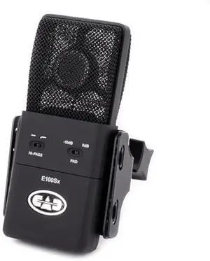 CAD Audio E100SX Large Diaphragm Supercardioid Condenser Microphone ,Black