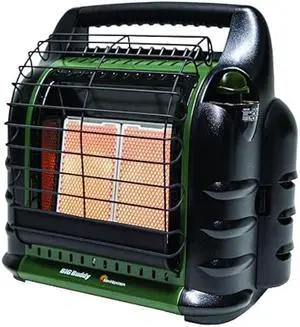 Mr. Heater 4,000-18,000 BTU Green Big Buddy Portable Liquid Propane Heater