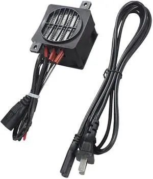 PTC Fan Heater 110V 200W Electric Ceramic Energy Saving Constant Temperature Thermistor Insulation Air Auto Car Fast Heating Element Tools with Power Cord, PTCYIDU