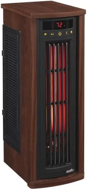 duraflame Electric Tower Heater, Oscillating Tower and Space Heater for Office or Large Room up to 1,000 Square Feet