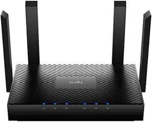 Cudy AX3000 WiFi 6 Router  802.11ax Wireless Dual Band Gigabit Internet Router, VPN Compatible, MU-MIMO, WireGuard, Cudy Mesh Compatible WR3000