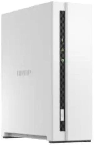 QNAP TS-133-US 1 Bay Affordable Desktop NAS with ARM Cortex-A55 Quad-core Processor and 2 GB DDR4 RAM (Diskless)