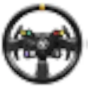 Thrustmaster Leather 28GT Wheel Add-On (compatible w/ PS5, PS5 Pro, PS4, XBOX Series X/S, One, PC)