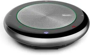 Yealink Bluetooth Speakerphone Conference Microphone Teams Certified CP700 USB Full Duplex Noise Reduction Algorithm Home Office 360° Voice Pickup (Package Without dongle)