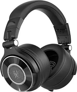 OneOdio Monitor 60 Professional Studio Headphones - Recording Wired Over Ear Headphones, Hi-Res Audio, Soft Comfortable Earmuffs, 6.35mm Adapter for Tracking Mixing DJ Mastering Broadcast-Black