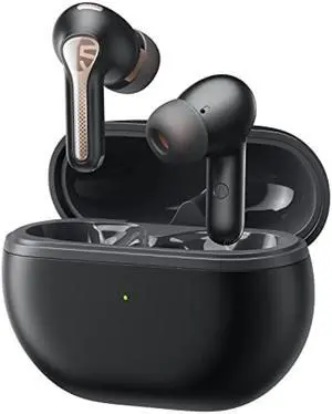 SoundPEATS Hybrid Active Noise Cancelling Earbuds Wireless Bluetooth 5.3 Earphones, Capsule3 Pro Hi-Res Wireless Earbuds with 6 Mics & LDAC, 43dB Deep, Total 52 Hrs, IPX4 Waterproof, App Customize EQ