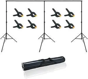 LINCO Backdrop Stand for Parties 9×20 ft Heavy Duty Photography Video Studio Background Kit 4166 for Wedding Parties Photo Shooting