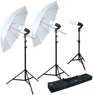 LINCO Lincostore Photography Photo Portrait Studio 600W Umbrella Continuous Lighting Kit AM112