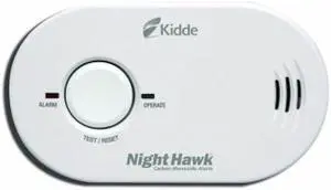 Kidde KN-COB-B-LP Nighthawk Carbon Monoxide Alarm, Battery Operated - 21007268