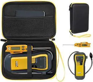 CaseSack Detector Case for UEi Test Instruments CD100A Combustible Gas Leak Detector & CO71A Carbon Monoxide Detector, Also for Techamor Y201, EG Air Y201, Pangea, Klein Tools ET120, ALOPEX