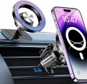 Kaistyle for Magsafe Car Mount20 Strong MagnetsMagnetic Phone Holder for Car Phone Holder Mount Dash Mounted Holders Cell Phone Holders for Your Car Accessories for Women Men for iPhone 17 16 15 14