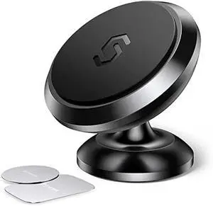 Syncwire Magnetic Car Phone Holder for Dashboard, Cell Phone Car Kits, 360° Adjustable Magnet Cell Phone Mount Compatible with iPhone, Samsung, LG, GPS, Mini Tablet and More
