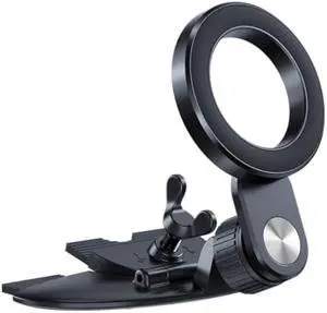 1Zero for Magsafe CD Phone Holder for Car [17 Strong Magnets] Magnetic CD Player Phone Mount, Hollow Socket CD Slot Phone Mount for iPhone 17 16 15 14 13 12 Series Pop Grip Ring Holder Magsafe Case