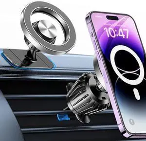 Kaistyle for Magsafe Car Mount20 Strong MagnetsMagnetic Phone Holder for Car Phone Holder Mount Dash360°Cell Phone Holders for Your Car Accessories for Women Men iPhone 16 Pro Max 15 14 13 12 Plus