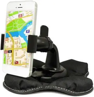 ChargerCity Claw-X Nonslip Smartphone Beanbag Friction Mount for All Smartphones up to 4 Wide Like Galaxy S24 S25 Flip iPhone 16 17 Air Pro MAX Pixel 10 Ultra (Fits Pop Out Case)