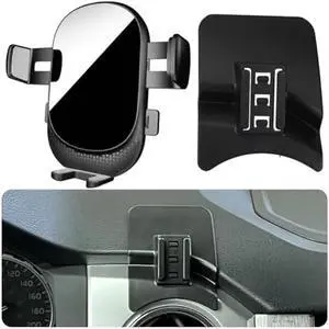 Car Phone Holder for Toyota Tundra Auto Accessories[Special Vehicle Installationonly for 2014-2021 TundraNon Universal][Auto Lock Hands Free Cell Phone Mount Car fits for iPhone & All Smartphones]