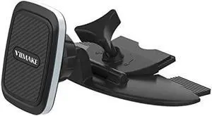 Car Phone Mount,Magnetic Cd Slot Car Mount Phone Holder 6 Magnet for iPhone 11 Pro Xs MAX XR XS X 8 7 Plus, Galaxy S10 S10+ S10e S9 Note 9 (Black)