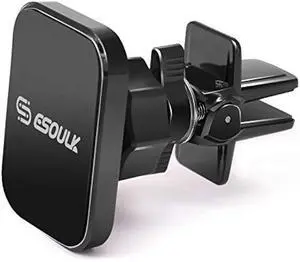 Esoulk MagicMount Magnetic Phone Mount for Car Air Vent, Universal Cell Phone Holder for Car, Hands Free Car Vent Mount, Strong Magnet Hold, Compatible with iPhone, Samsung, and All Devices