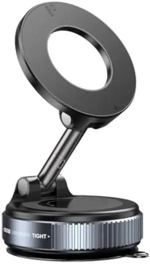 UMVHTAK Upgraded Adjustable Vacuum Magnetic Car Phone Holder 360° Reinforced Suction Cup Phone Mount for MagSafe Cell Phone Holders for Your Car/Gym/Mirror Mount for iPhone & Android