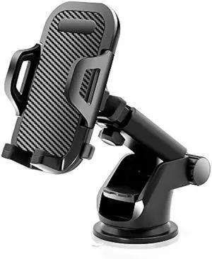 SONKIR Car Phone Mount, Dashboard & Windshield Cell Phone Holder Stand with One-Touch Design 360° Rotation for All Smartphones