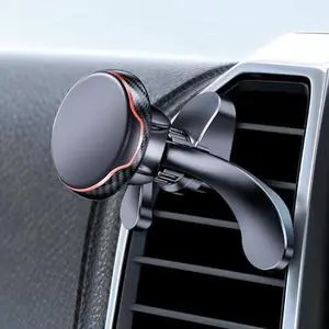 eSamcore Magnetic Car Phone Holder, Universal Air Vent Clip Car Phone Mount with Powerful Magnets and Anti-Fall Cell Phone Car Mount for iPhone Samsung Galaxy and Other Smartphone