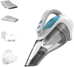 BLACK+DECKER dustbuster Cordless Handheld Vacuum, Portable Vacuum for Car and Home Rechargeable, Powerful Suction, Wide Mouth (HHVI315JO42)