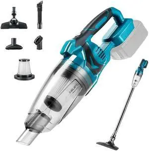 Cordless Handheld Vacuum Cleaner for Makita 18V Battery, EasyClean Wet Dry Use,Wireless Handheld Vacuum for Car,Home, Boat,Workshop, Pet Hair, Furniture Cleaning (Tool Only No Battery)