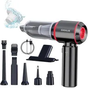 Car Vacuum Cleaner High Power Upgrade 21000PA 3-in-1 Car Vacuum Cleaner for Home, Car, Office (Black Classic)