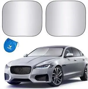 EzyShade Windshield Sun Shade with Shield-X Reflective Technology. See Vehicle Size-Chart. Foldable Car Sunshade for Front Windshield Window Car SUV Van Truck. Sun Visor Heat Shield. Sports (S) Size