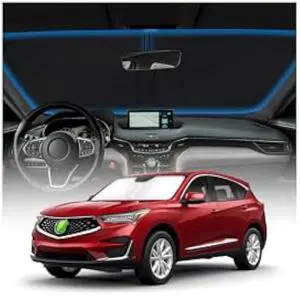 KUST Windshield Sun Shade Custom Fit for 2019-2024 2025 2026 Acura RDX Accessories Windshield Sunshade Window Shade Sun Visor Protector Foldable Blocks UV Rays Keep Your Car Cooler