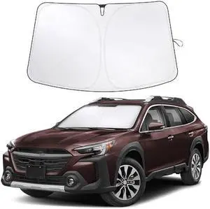 Econour Windshield Sun Shade for 2020-2025 Subaru Outback Wagon Custom Fit Sunshade Sun Visor Protector Foldable Blocks UV Rays Keep Your Car Cooler