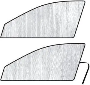 YelloPro Side Window Front Seat Sunshade (Set of 2) Custom Fit for 2015 2016 2017 2018 2019 2020 2021 2022 2023 Ford Mustang Convertible, Shelby GT350 GT350R, EcoBoost GT Premium Bullitt V6